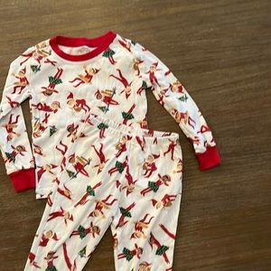 Pottery Barn Kids Elf Pajamas